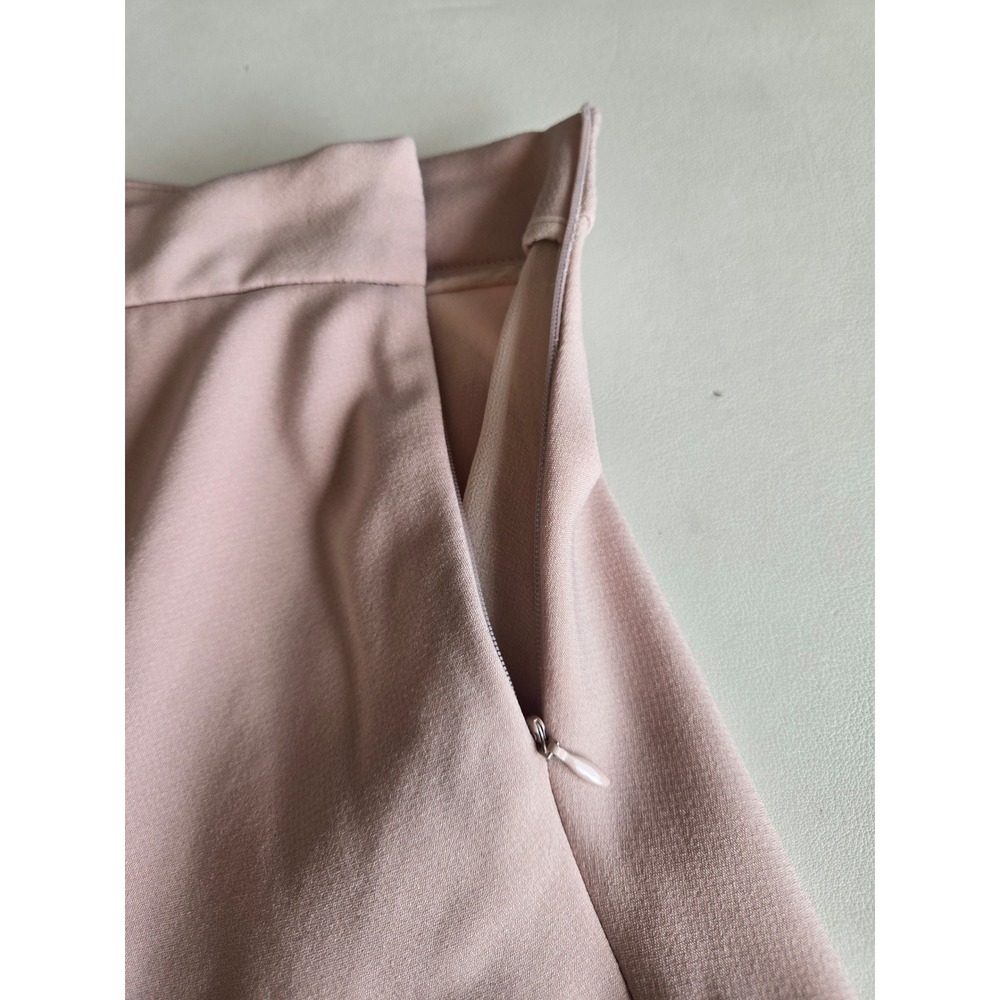 Zara Pink Mauve High Rise Layered Ruffle Skort Shorts Sz M Balletcore Soft Girl - Picture 5 of 9